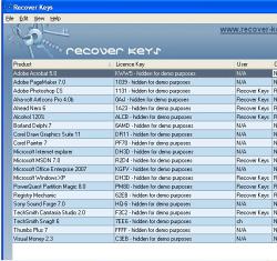 Recover Keys