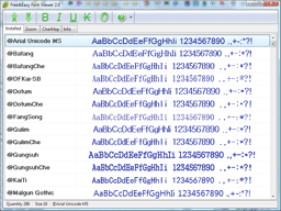 Easy Font Viewer 2.1